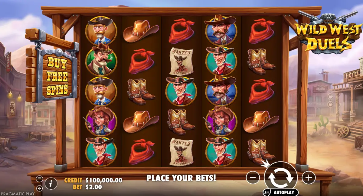 Wild West Duels demo grátis slot