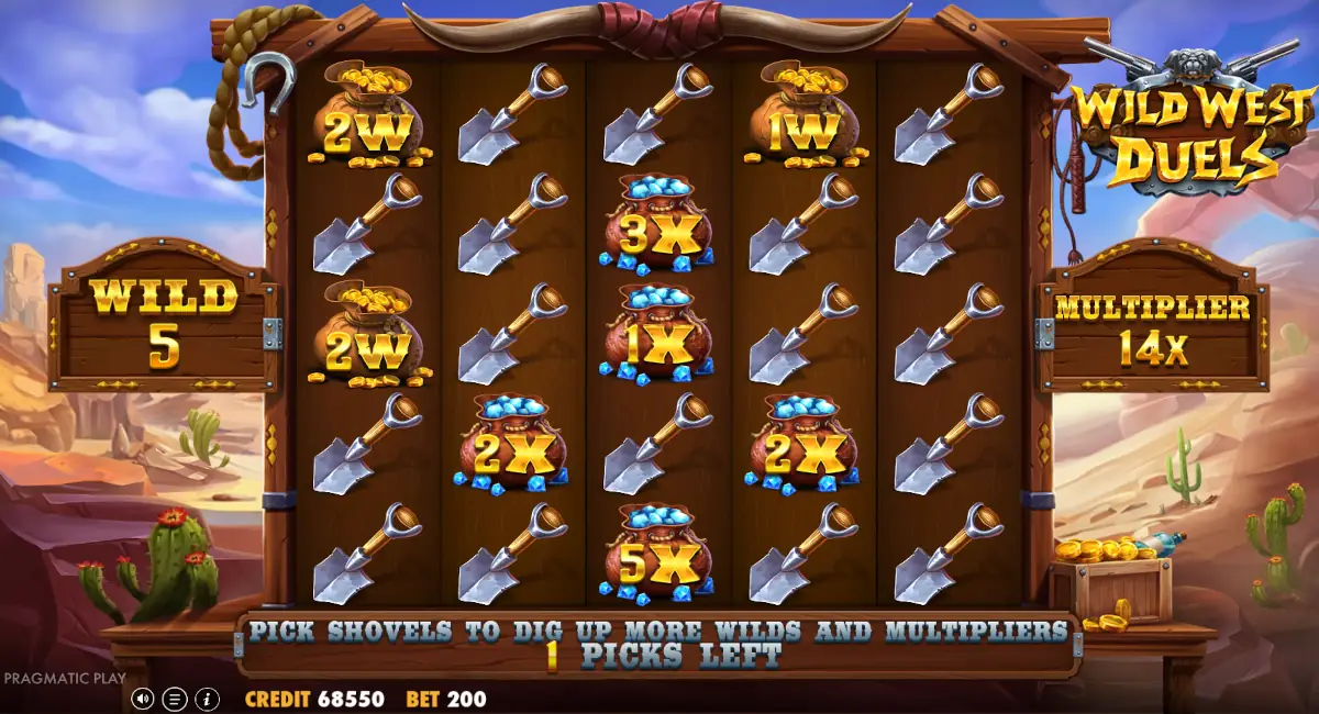 Wild expansível Wild West Duels
